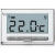 TERMOSTATO DIGITALE INCASSO BIANCO NON PROGRAMMABILE - CAME AUTEL STUDIO SR TA350 product photo Photo 01 2XS