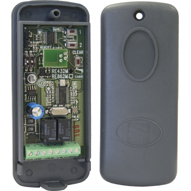 RICEVENTE BICANALE MULTIUTENZA 433,92MHz - CAME AUTEL STUDIO SR 001RE432M product photo Photo 01 3XL