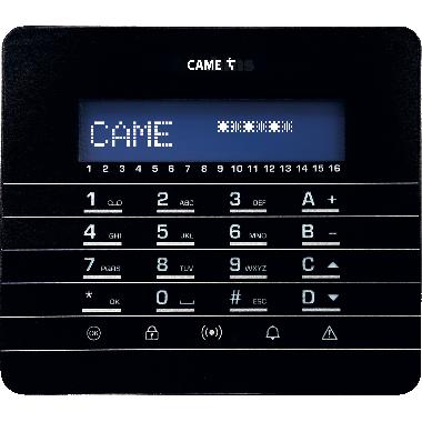 Pxktn02 tastiera nera filo sist.pxc2 - CAME AUTEL STUDIO SR PXKTN02 product photo Photo 01 3XL