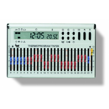 CRONOTERMOSTATO DIGITALE GIORNALIERO PARETE BIANCO TH124BB - CAME AUTEL STUDIO SR TH124BB product photo Photo 02 3XL