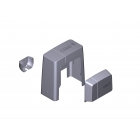 GRUPPO PLASTICHE BK DARK GREY RAL 7024 - CAME AUTEL STUDIO SR 88001/0084 product photo