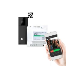 KIT VISTO VIP WI-FI CON ALIMENTATORE - COMELIT KVV8111 - COMELIT KVV8111 product photo