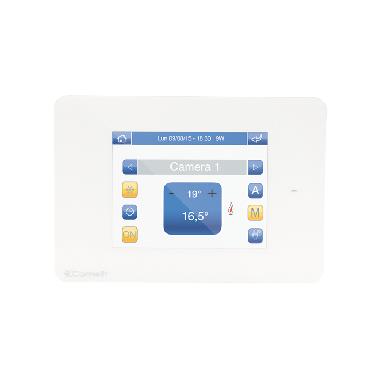 MINI TOUCH 3,5' VERSIONE CRONOTERMOSTATO BIANCO - COMELIT 20003001W product photo Photo 02 3XL