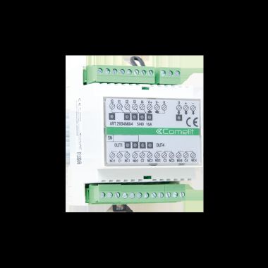 MODULO SIMPLEHOME 5 INGRESSI 4 USCITE 16A.. - COMELIT 20046604 product photo Photo 01 3XL