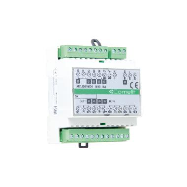 MODULO SIMPLEHOME 5 INGRESSI 4 USCITE 16A.. - COMELIT 20046604 product photo Photo 02 3XL