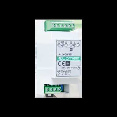 MODULO SIMPLEHOME 1 USCITA DIMMER 300W - COMELIT 20046851 product photo Photo 01 3XL