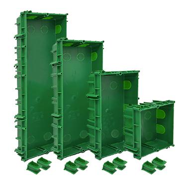 SCATOLA DA INCASSO 3 MODULI PER PULSANTIERE - COMELIT 3110/3A product photo Photo 02 3XL