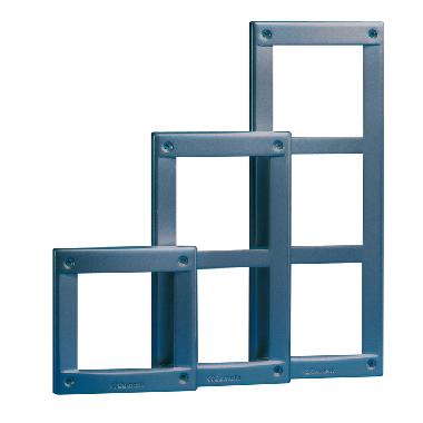 TELAIO SERIE VANDALCOM COLORE GRIGIO SCURO - COMELIT 3161/1 product photo Photo 02 3XL