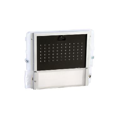 MODULO 1 PULSANTE PER UNIT  AUDIO SERIE IKALL - BLACK - COMELIT 33401 product photo Photo 02 3XL