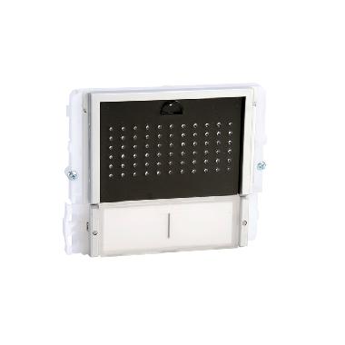 MODULO 2 PULSANTI PER UNITA AUDIO SERIE IKALL - BLACK - COMELIT 33402 product photo Photo 02 3XL