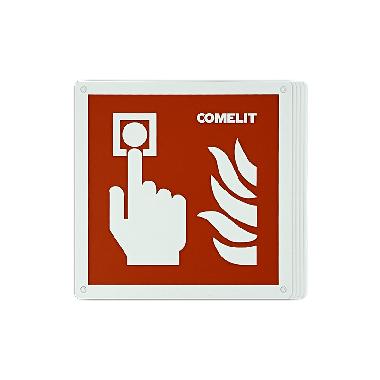 CARTELLO METALLO PER PULSANTE ALLARME, 5PZ - COMELIT 43CPM000 - COMELIT 43CPM000 product photo Photo 01 3XL