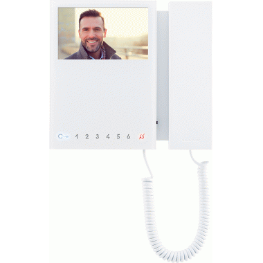VIDEOCITFONO MONITOR MINI BIANCO CON 8 PULSANTI S2 - COMELIT 6701W/8 product photo Photo 01 3XL