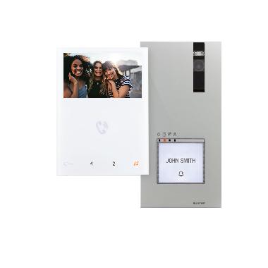 VIDEOCITOFONO KIT MONOFAMILIARE QUADRA E MINI VIVAVOCE HF S2 - COMELIT 8461V product photo Photo 02 3XL