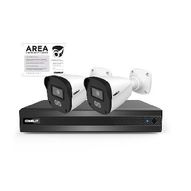 KIT VIDEOSORVEGLIANZA IP NIPNVR004N06PA 2X IPBCAMN04F01CUA CON ACCESSORI - COMELIT IPKIT004N05PB product photo Photo 02 3XL