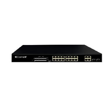 POE SWITCH, 16 PORT+2GE RJ45+2G UPLINK GBIT - COMELIT IPSWP22N01A - COMELIT IPSWP22N01A - COMELIT IPSWP22N01A product photo Photo 02 3XL