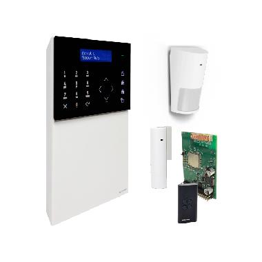 ANTIFURTO KIT ANTINTRUSIONE WIRELESS SECUR HUB 2G RF12PIR RF1MCW RF4KEY - COMELIT KSW3220L product photo Photo 02 3XL