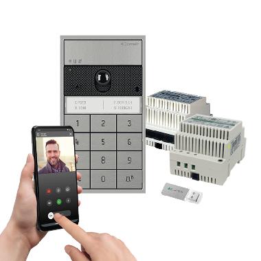 KIT MONO ULTRA DA PARETE E GW MASTER. VIP - COMELIT KVU8509 - COMELIT KVU8509 product photo Photo 01 3XL