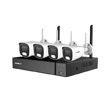 KIT WI-FI 4 TELECAMERE NVR. 4 IPC BULLET 5MP.  HDD 1TB - COMELIT WIKIT004S05NA product photo Photo 02 3XL