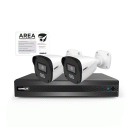KIT VIDEOSORVEGLIANZA IP NIPNVR004N06PA 2X IPBCAMN04F01CUA CON ACCESSORI - COMELIT IPKIT004N05PB product photo