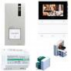 VIDEOCITOFONO MONOFAMILIARE KIT QUADRA E PEOPLE VIVAVOCE. SB2 - COMELIT PL8461V product photo