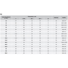 RACCORDO MASCHIO FISSO PER GUAINA ARMATA TUBI FLESSIBILI -- PG09 -- 6014-09 - COSMEC 6014/09 product photo