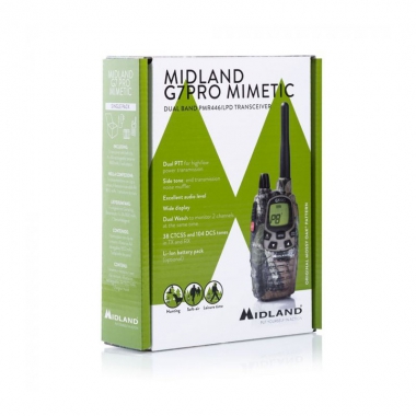 RADIO RICETRASMITTENTE G7 PRO MIMETICO SINGOLO - CTE MIDLAND C1090/15 product photo Photo 03 3XL