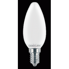 FILAMENTO LED INCANTO SATEN CANDELA 4W E14 3000K 470 Lm IP20 - CENTURY INSM1-041430 product photo