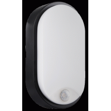 PLAFONIERA LED OASI OVALE NERA SENSOR 14W 4000K 1600 Lm IP54 - CENTURY OSONS-1411940 product photo