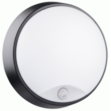 PLAFONIERA LED OASI TONDA NERA SENSOR 14W 4000K 1600 Lm IP54 - CENTURY OSTONS-1421540 product photo