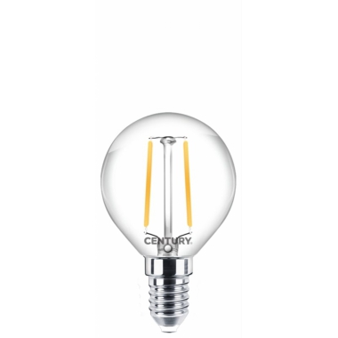 FILAMENTO LED INCANTO SFERA CHIARA 2W E14 2700K 250 Lm IP20 - CENTURY INH1G-021427 product photo Photo 01 3XL