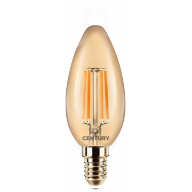 FILAMENTO LED INCANTO EPOCA CANDELA 4W E14 2200K 400 Lm DIMMERABILE IP20 - CENTURY INVM1D-041422 product photo Photo 01 3XL