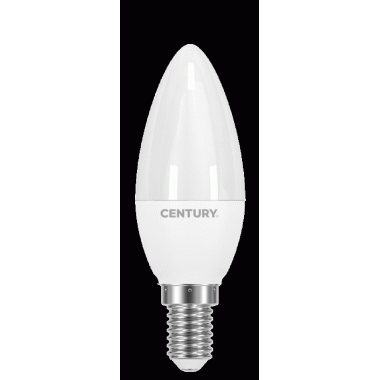 LAMPADA LED ONDA CANDELA 6W E14 3000K 490 Lm IP20 - CENTURY ONM1-061430 product photo Photo 01 3XL