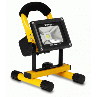 PROIETTORE LED RICARICABILE A BATTERIA SERIE SIRIO WORK 10W 800LUMEN 4000K - CENTURY SRW-108540 - CENTURY SRW-108540 product photo Photo 01 3XL