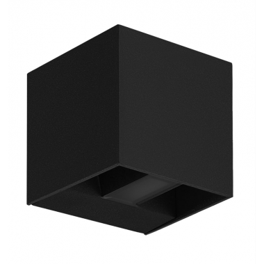 APPLIQUE LED UPDOWN QUADRATO NERO 6W 3000K 320 Lm IP65 - CENTURY UDNE-068030 product photo Photo 03 3XL