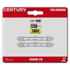 LAMPADA ALOGENA LINEARE 120W J78 2800K 2250 Lm DIMMERABILE IP20 BLISTER 2 pz. - CENTURY LIAR-12078BL2 product photo