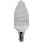 LAMPADA CFL OLIVA CANDELA 7W E14 2700K 285 Lm IP20 - CENTURY M1M-071427 product photo