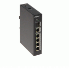 INTERRUTTORE 4 PORTE 10/100 + 1 1000 + 1 SFP - DAHUA PFS3106/4T product photo