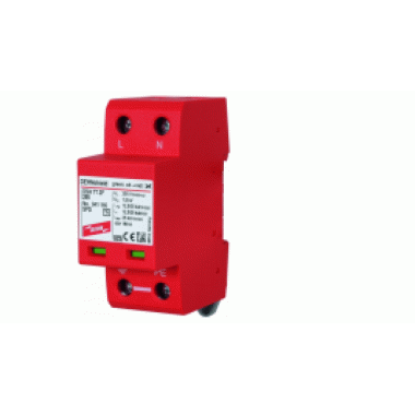 SCARICATORE COMBINATO PER RETI MONOFASE TT 2P 255 - DEHN 941110 product photo Photo 01 3XL