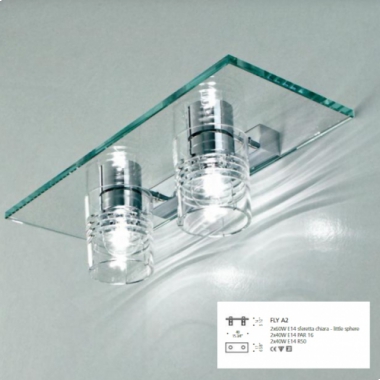 FLY/A2 CRISTALLO/CROMO - DEMAJO 0FLY00A20CC product photo Photo 01 3XL