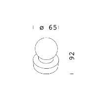 TAPPO PER PALO 305 GRAFITE - DISANO ILLUMINAZIONE ACC305GRAF product photo