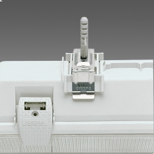 998072 STAFFA SINGOLA A PLAFONE MONOLAMPADA 937 PER FISSAGGIO PLAFONIERE - DISANO ILLUMINAZIONE ACC937 product photo