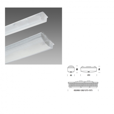 116065 PLAFONIERA DISANLENS PX 601 FLUORESCENTE 1X36 CNR B DIFFUSORE PLEXIGLAS IP40 - DISANO ILLUMINAZIONE 11606500 product photo Photo 02 3XL