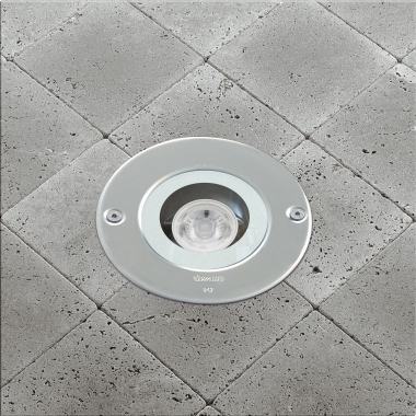 MIDIFLOOR COB LED 6W 600LM GU10 3K INOX IP67 - - DISANO ILLUMINAZIONE 1872LED6W/INOX product photo Photo 01 3XL