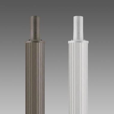 PALO RIGATO 1409 H=5800MM GRAFITE - DISANO ILLUMINAZIONE ACC1409/5800VERGR product photo Photo 01 3XL