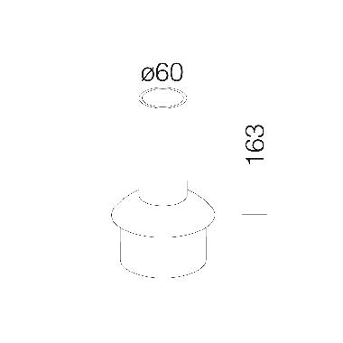 RACCORDO TESTA PALO ARGENTO SAB. - DISANO ILLUMINAZIONE ACC368AR - DISANO ILLUMINAZIONE ACC368AR product photo Photo 01 3XL