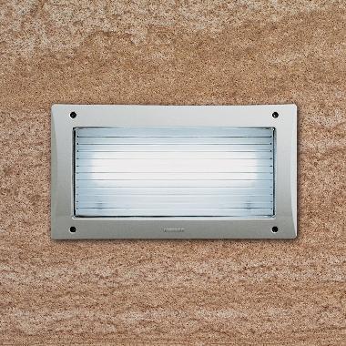 1606LED4,5/4000K - Disano - Diffusore in policarbonato satinato rigato - LED - Grigio - DISANO ILLUMINAZIONE 1606LED5/4K/GR product photo Photo 01 3XL