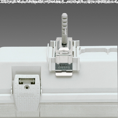 998072 STAFFA SINGOLA A PLAFONE MONOLAMPADA 937 PER FISSAGGIO PLAFONIERE - DISANO ILLUMINAZIONE ACC937 product photo Photo 01 3XL