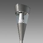 Torcia 1513 LED 53W Cld Grey9007 - DISANO ILLUMINAZIONE 1513LEDARGS product photo