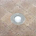 1650LED/BI - MICROFLOOR 1650 LED 0,6W CLD S+L INOX - DISANO ILLUMINAZIONE 1650LED1W/INOX product photo