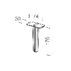 PICCHETTO 119 NERO - DISANO ILLUMINAZIONE ACC119 product photo